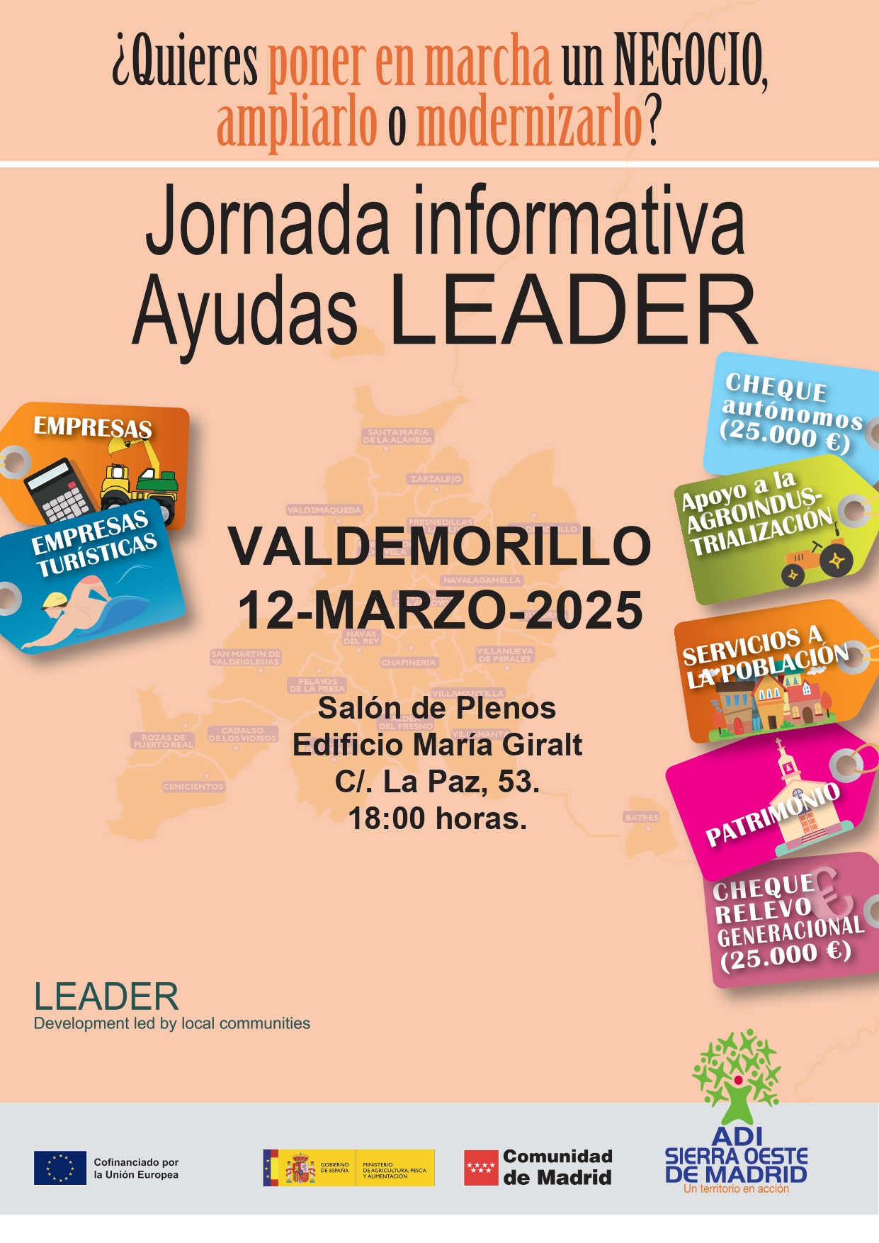 Jornada informativa ayudas Leader